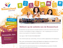 Tablet Screenshot of bosseschool.nl